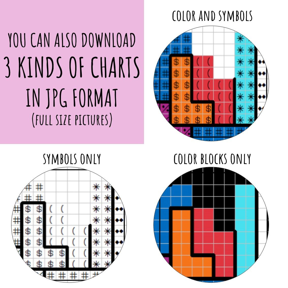 Retro Game Embroidery Design: Tetris Bookmark Cross Stitch Pattern PDF, JPG